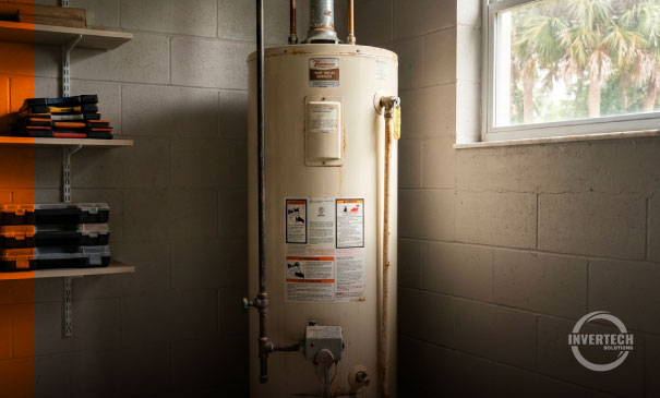 Aging water heater replacement, licensed plumber Broward County